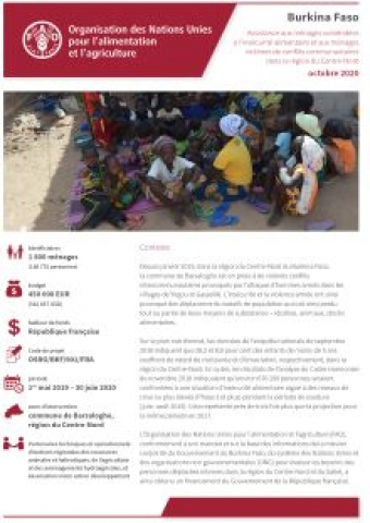 Sahel Crisis Fao In Emergencies
