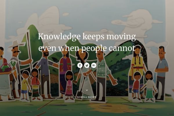 Knowledge keeps moving even when people cannot