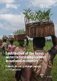 Contribution of the forest sector to total employment in national economies