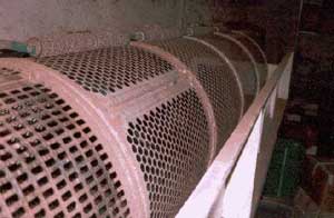 Fig. 9 Perforated sizer for chestnuts (close view)