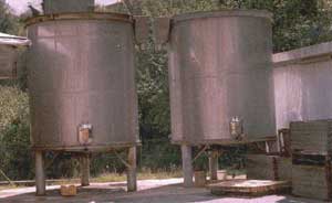 Fig. 11  Water tanks for curing chestnuts