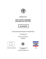 REPORT OF THE FOOD SECURITY ASSESSMENT WEST BANK AND GAZA STRIP