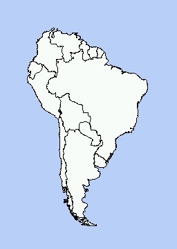 South America Map