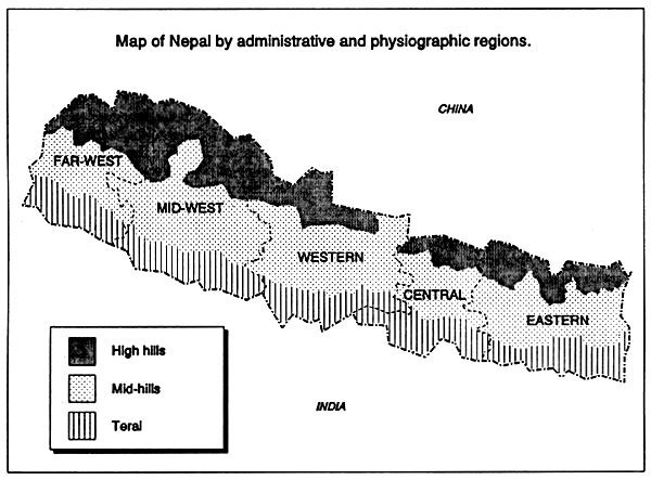 Map Of Nepal