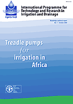 Treadle pumps for irrigation in Africa