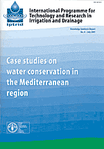 Case studies on water conservation in the Mediterranean