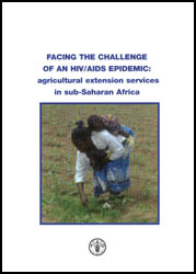 Cover - FACING THE CHALLENGE OF AN HIV/AIDS EPIDEMIC: Agricultural Extension Services in Sub-Saharan Africa