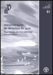 Cubierta - FAO Estudio Legislativo No. 81 