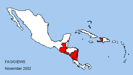 Central America Map