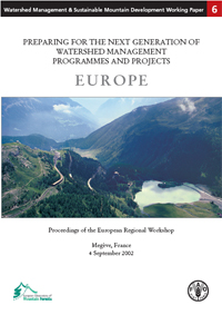 PREPARING FOR THE NEXT GENERATION OF WATERSHED MANAGEMENT PROGRAMMES AND PROJECTS EUROPE