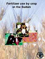 Fertilizer use by crop in the Sudan