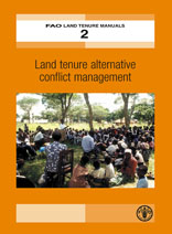 Land tenure alternative conflict management