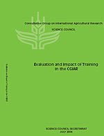 Evaluation and impact of training in the CGIAR