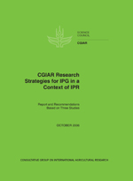 CGIAR Research Strategies for IPG in a Context of IPR