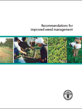Recommendations for improved weed management