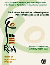 The Roles of Agriculture in Development