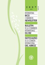 International Rice Commission
Newsletter, Volume 56/2007  