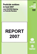 Pesticide Residues in Food 2004