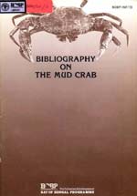 Bibliography on the Mud Crab Culture and Trade in the Bay of Bengal Region – BOBP/INF/13