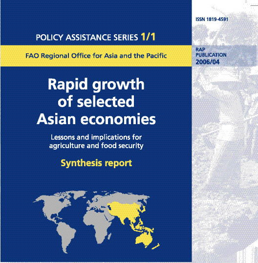 Rapid growth of selected Asian economies. Lessons and implications for agriculture and food security: Synthesis report