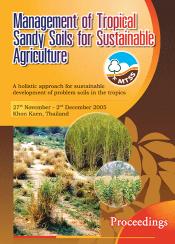 Management of Tropical Sandy Soils for Sustainable Agriculture