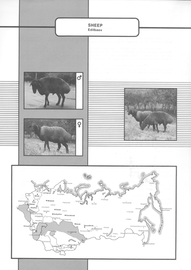 Animal genetic resources of the USSR