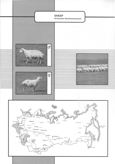 Animal genetic resources of the USSR