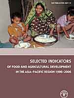 SELECTED INDICATORS OF FOOD AND AGRICULTURAL DEVELOPMENT IN THE ASIA-PACIFIC REGION 1996-2006