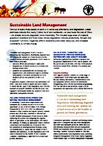 Sustainable Land Management  - NR fact sheet