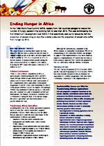 Ending Hunger in Africa - NR fact sheet