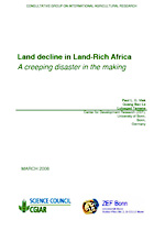 Land decline in Land-Rich Africa