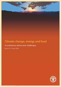 Climate change, energy and food