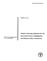 Report of the Twenty- Second Session of the Asia and Pacific Commission on Agricultural Statistics