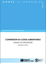 COMMISSION DU CODEX ALIMENTARIUS Manuel de procédure Huitime dition