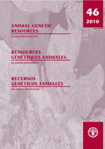 animal genetic resources information - bulletin d'information sur les ressources génétiques animales - boletín de información sobre recursos genéticos animales