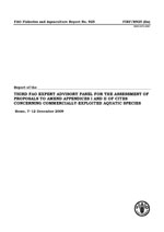 FAO Fisheries and Aquaculture Report No. 925