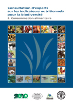 Consultation dexperts sur les indicateurs nutritionnels pour la biodiversit