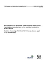 Adapting to climate change: the Ecosystem Approach to Fisheries and Aquaculture in the Near East and North Africa Region 