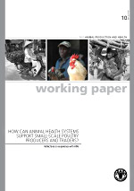 How can animal health systems support small-scale poultry producers and traders?