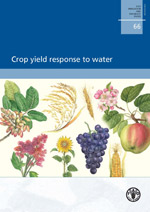 Crop yield response to water
