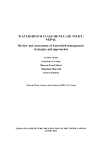 WATERSHED MANAGEMENT CASE STUDY