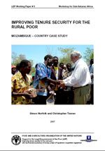 IMPROVING TENURE SECURITY FOR THE RURAL POOR - Mozambique