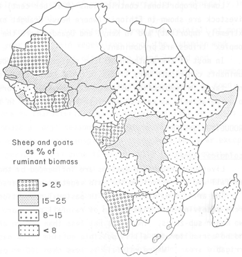 Small ruminant production and the small ruminant genetic resource in tropical Africa