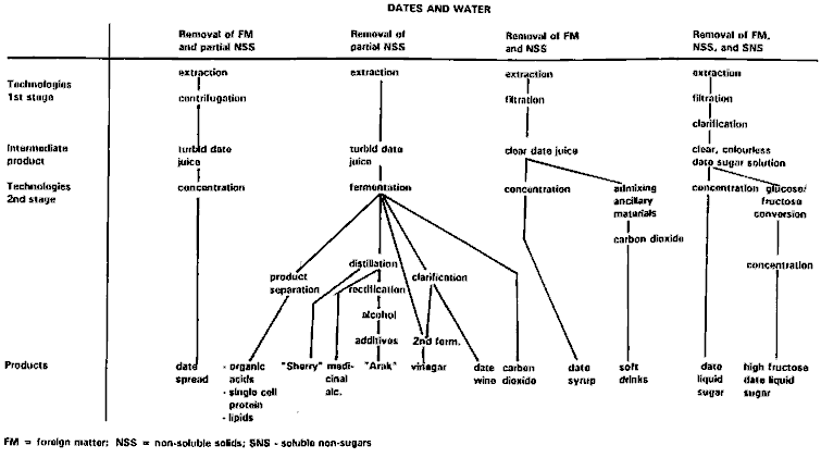 Derived date products