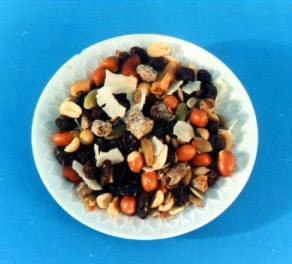 Figure 70: Dried Fruit and Nuts Mixtures including Dates. Roasted trail mix