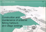 Construction And Maintenance Of Artisanal Fishing Harbours And Village Landings 