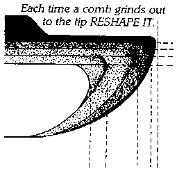 Figure 6.12 Comb Tip