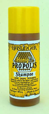 Anti-dandruff shampoo with propolis.