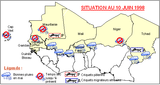 Carte sensible du Sahel