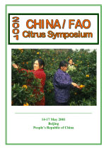 Actas del SIMPOSIO SOBRE LOS CÍTRICOS CHINA/FAO 2001